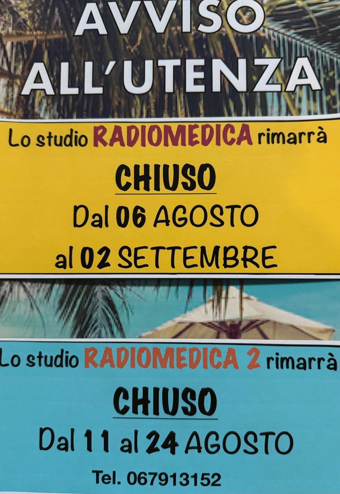 FERIE AGOSTO 2025
